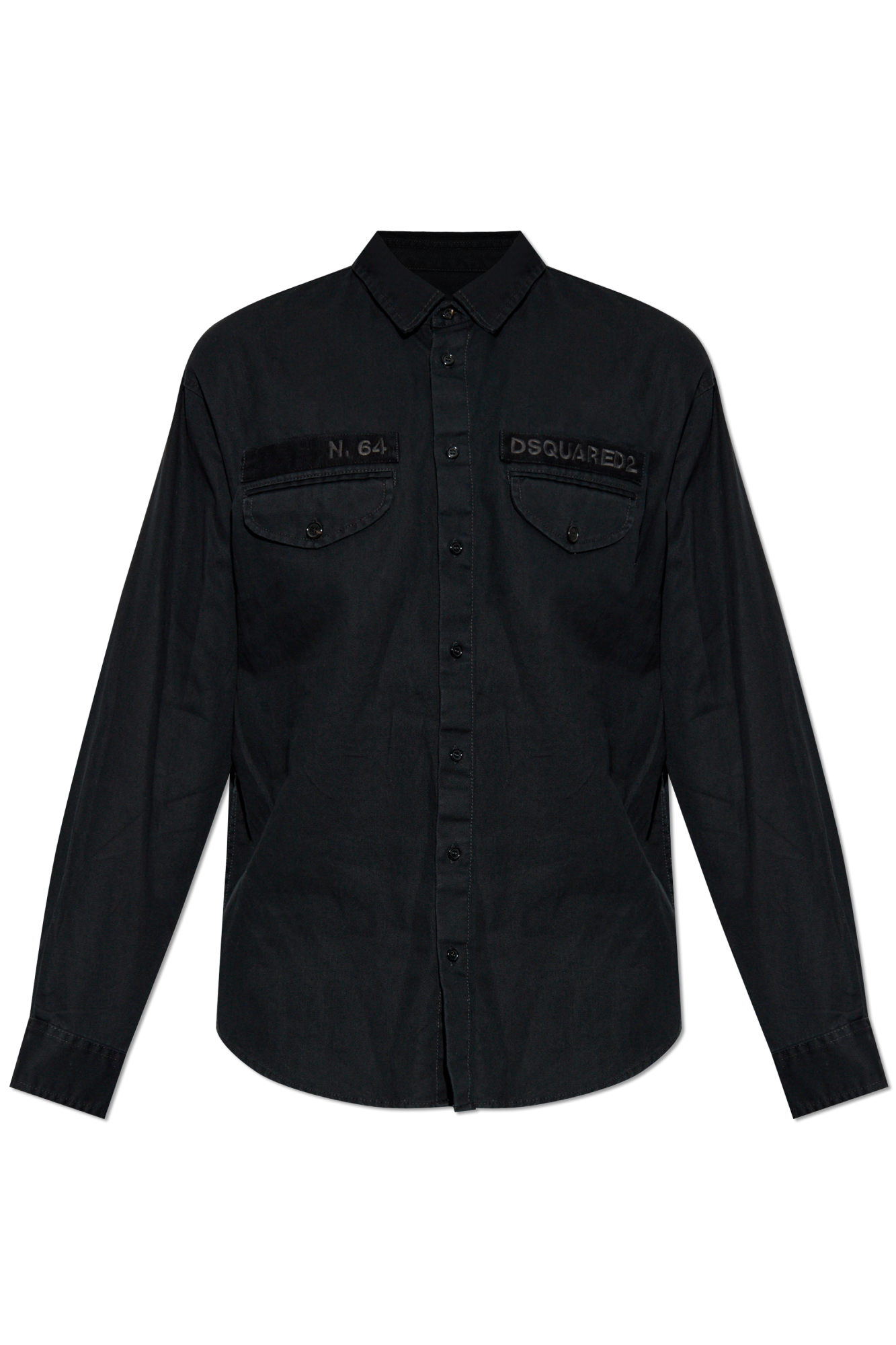 Dsquared2 Shirt with logo | Men's Clothing | Vitkac